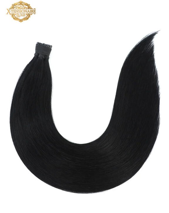 Micro Bead Hair Extensions I Tip #1 Jet Black