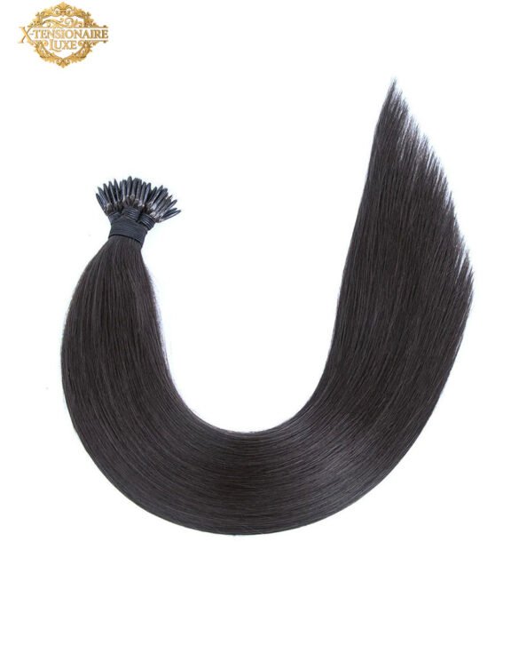 Nano Ring Hair Extensions #1b Natural Black